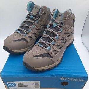 Columbia Crestwood Mid Waterproof Women’s Hiking Shoes Boots Sz 10